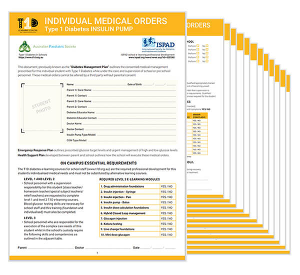 APS 2023 NDIVIDUAL MEDICAL ORDERS INSULIN PUMP