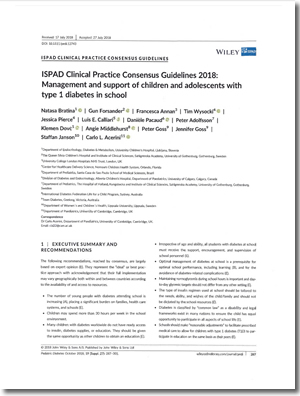 ISPAD Guidelines